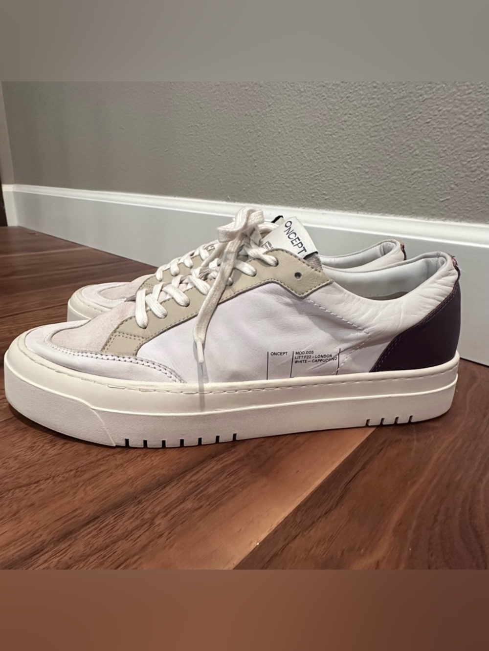 Oncept London Sneaker (Women) - White/Cappuccino - Picture 2 of 13